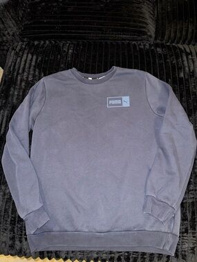 Puma Slate Blue Crewneck Sweatshirt